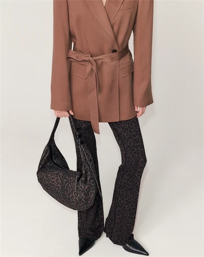 Lala Berlin - Rayon Blend 2 Leggings - Dark Brown Leo 
